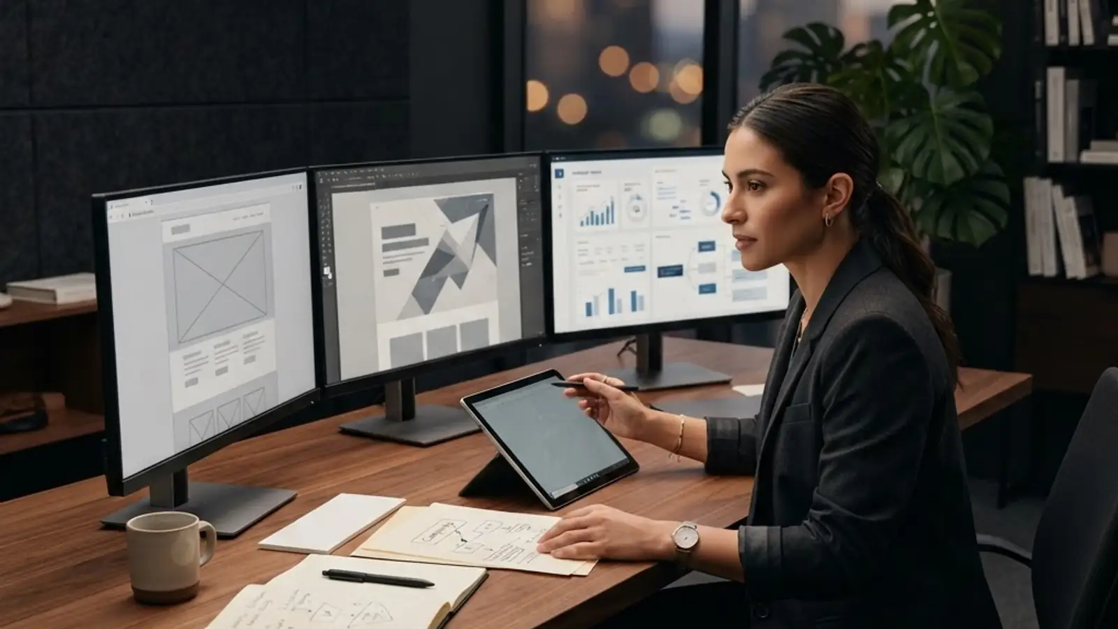 Campaign creative, landing page, and conversion measurement aligned at one workspace
